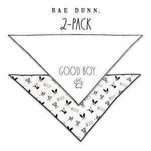 Rae Dunn Good Boy Woof And Wilma Bandanna